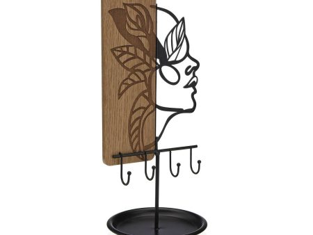 Jewellery Stand Versa Metal 12,5 x 30,5 x 13,5 cm Discount