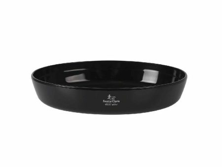 Oven Dish Santa Clara Silicone Borosilicate Glass Oval 35 x 24 x 6,5 cm (2 Units) Sale