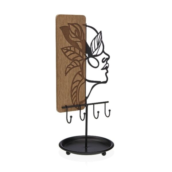 Jewellery Stand Versa Metal 12,5 x 30,5 x 13,5 cm Discount