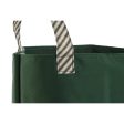 Bag Home ESPRIT White Green Cotton 40 x 40 x 60 cm Hot on Sale