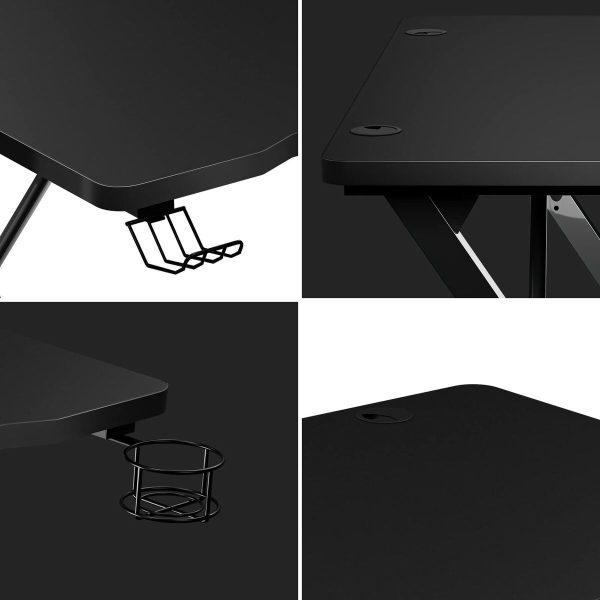 Desk Huzaro HZ-Hero 1.8 Black Black Steel For Discount