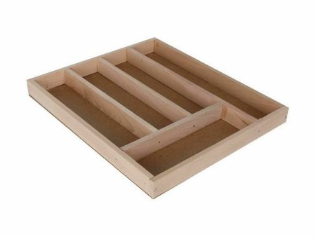 Cutlery Organiser Quttin Wood 33 x 28 x 3,5 cm (12 Units) Online