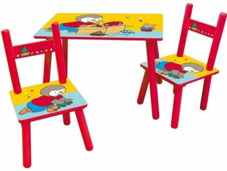 Children s table and chairs set Fun House T CHOUPI For Sale