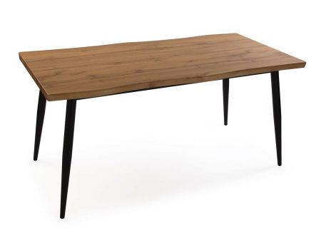 Centre Table Versa Malika PVC Metal MDF Wood 80 x 75 x 160 cm on Sale