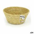 Multi-purpose basket Privilege Seagrass Circular 13 x 7 cm (24 Units) Online