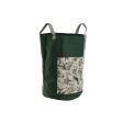 Bag Home ESPRIT White Green Cotton 40 x 40 x 60 cm Hot on Sale