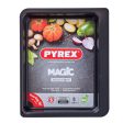 Oven Dish Pyrex Magic Rectangular Metal 30 x 23 cm 6 Units Supply