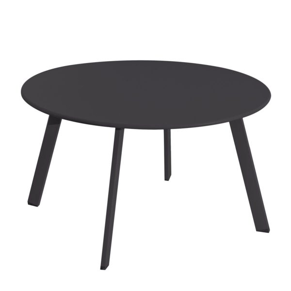 Side table Marzia Steel Graphite 70 x 70 x 40 cm Online