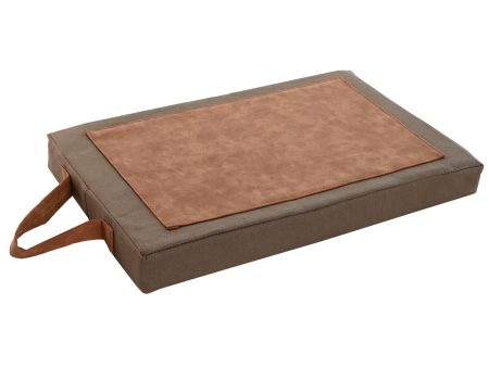 Floor cushion Home ESPRIT Brown Cotton Polyester 40 x 25 x 4 cm Online Sale