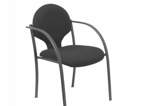 Reception Chair Hellin PYC PACK220NBALI840 Black For Sale