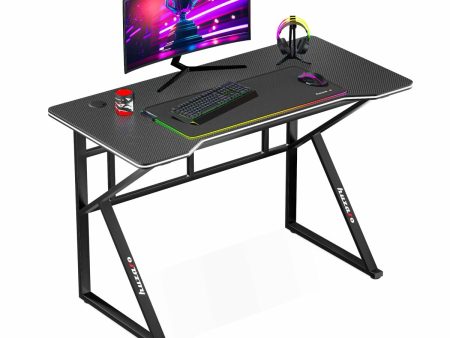 Desk Gaming Huzaro HZ-Hero 1.6 Black Black 120 x 75 x 60 cm For Sale