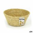 Multi-purpose basket Privilege Seagrass Circular 10 x 6 cm (24 Units) on Sale