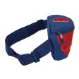 Belt Pouch Safta University Red Navy Blue 23 x 14 x 9 cm Cheap