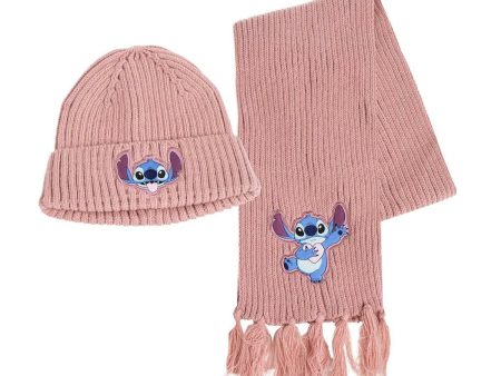 Hat and Scarf Stitch Pink Online