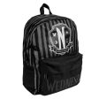 Casual Backpack Wednesday Black 32 x 12 x 42 cm For Discount