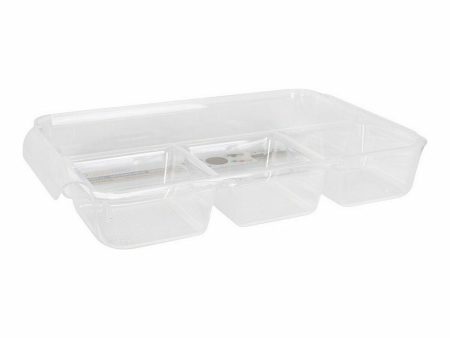 Multi-Purpose Organiser Confortime Transparent Plastic (37,5 x 23,5 x 5,cm) Discount