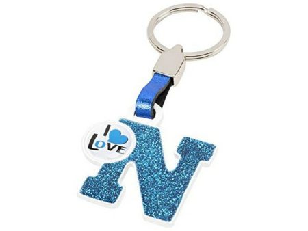 Keychain Letter N Discount