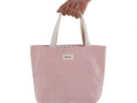 Bag Versa Corduroy Pink 9 x 22 x 23 cm Online now