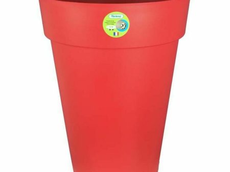 Plant pot Riviera Red Plastic Circular Ø 50 cm Ø 50 x 66 cm For Cheap