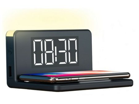 Alarm Clock with Wireless Charger KSIX BXCQI09 Qi (Refurbished A) Supply