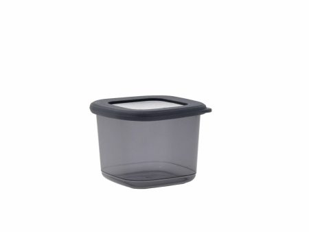 Tin Quid City With lid 550 ml Grey Plastic (12 Units) Hot on Sale