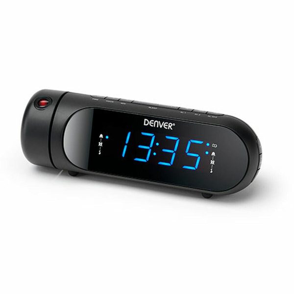 Clock-Radio FM Denver Electronics CPR-700 Black Online Hot Sale