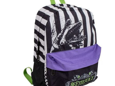 Casual Backpack Beetlejuice Multicolour 32 x 12 x 42 cm Supply