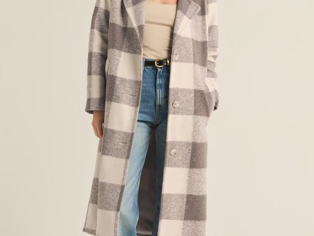 Conway Buffalo Plaid Coat Hot on Sale