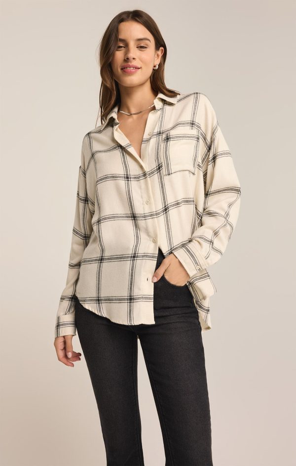 River Plaid Button Up Supply