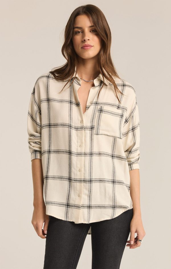 River Plaid Button Up Supply