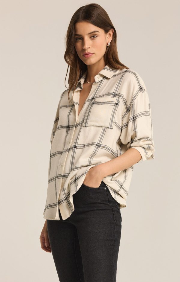 River Plaid Button Up Supply