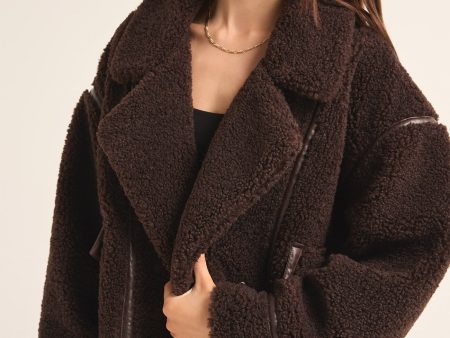 Ari Sherpa Coat Sale